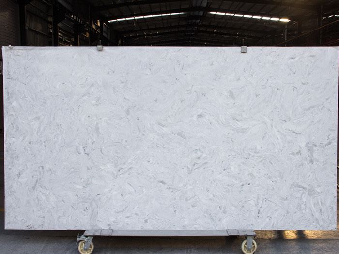 white fusion polished quartz