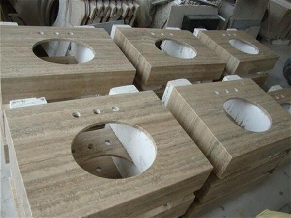 silver travertine