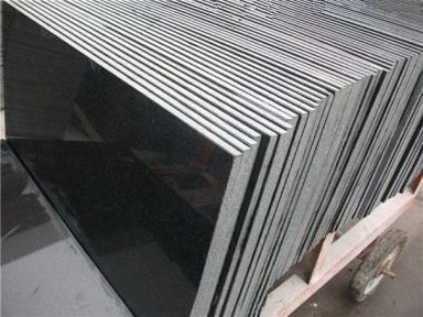 Tigla de granit negru absolut