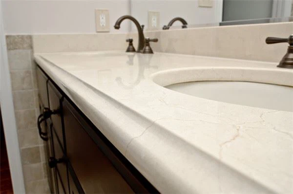 crema marfil marble vanity top bathroom