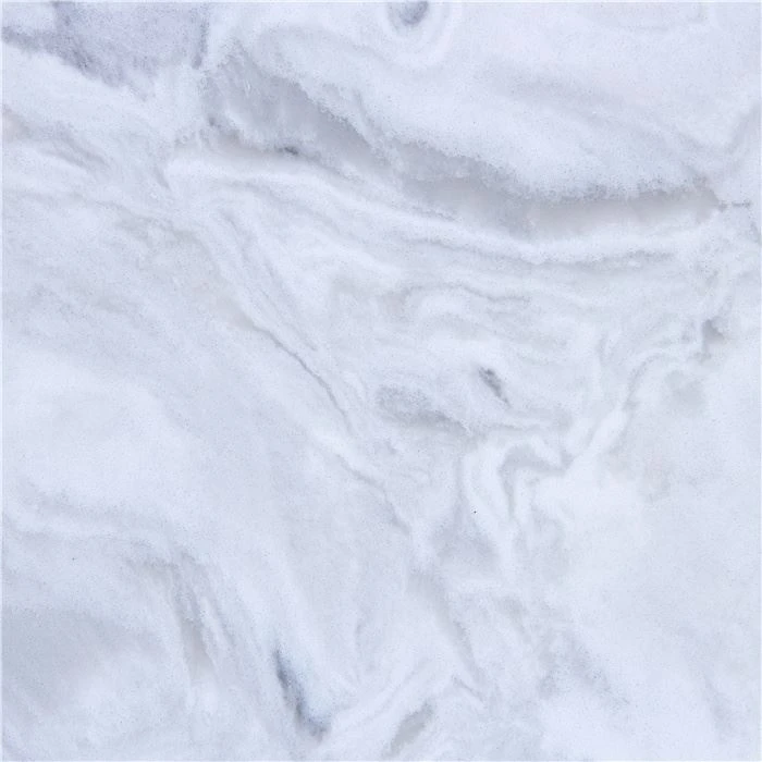 white fusion polished quartz for kitchen