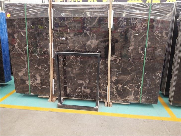 Chocolate Brown Marble Slabs