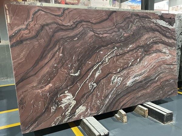 Fusion Fire Quartzite slab