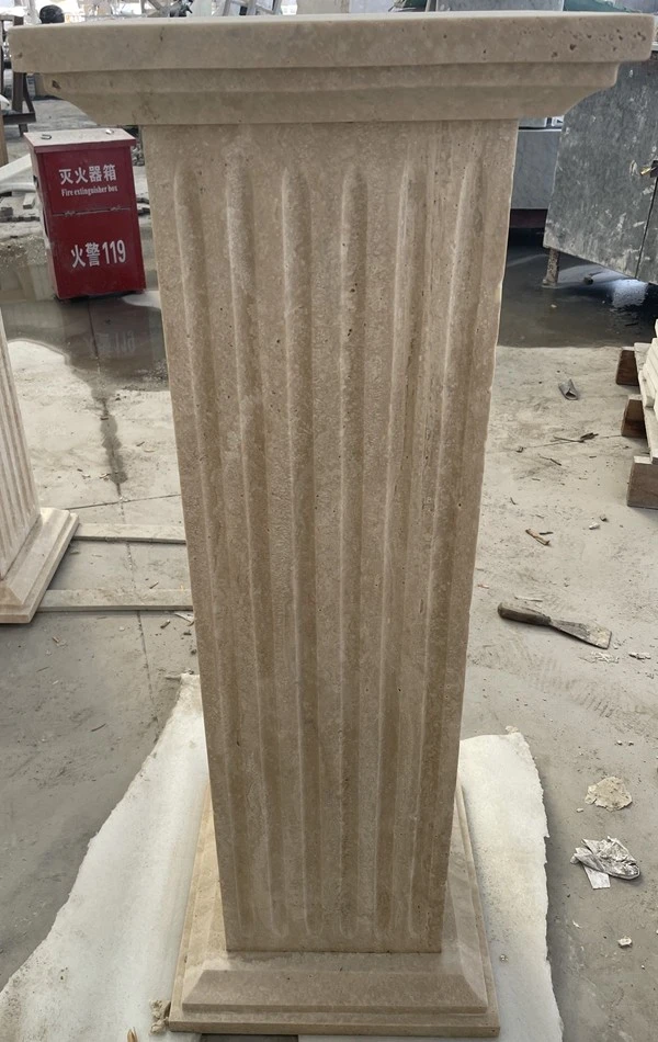 travertine Plinths