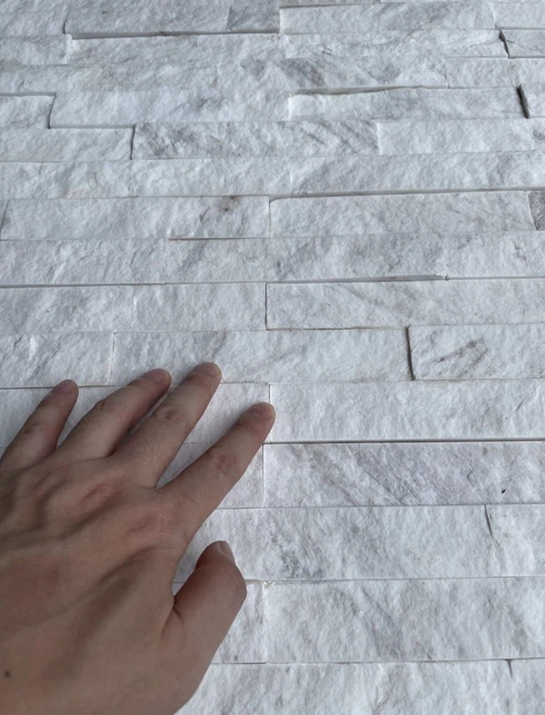 Volakas Marble Split Face Tiles